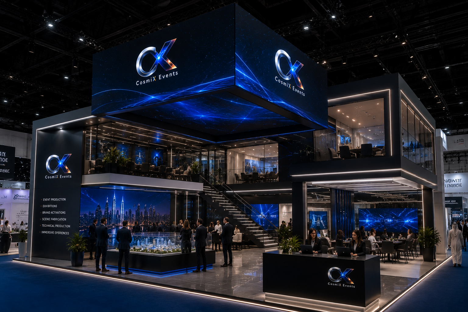 Trade show pavilion concept