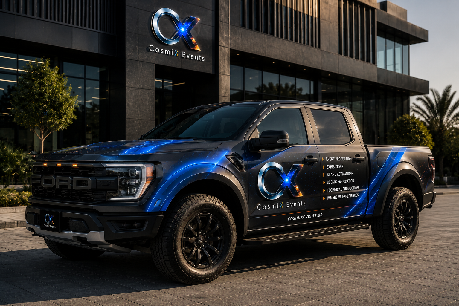 Vehicle Branding — CosmiX Events