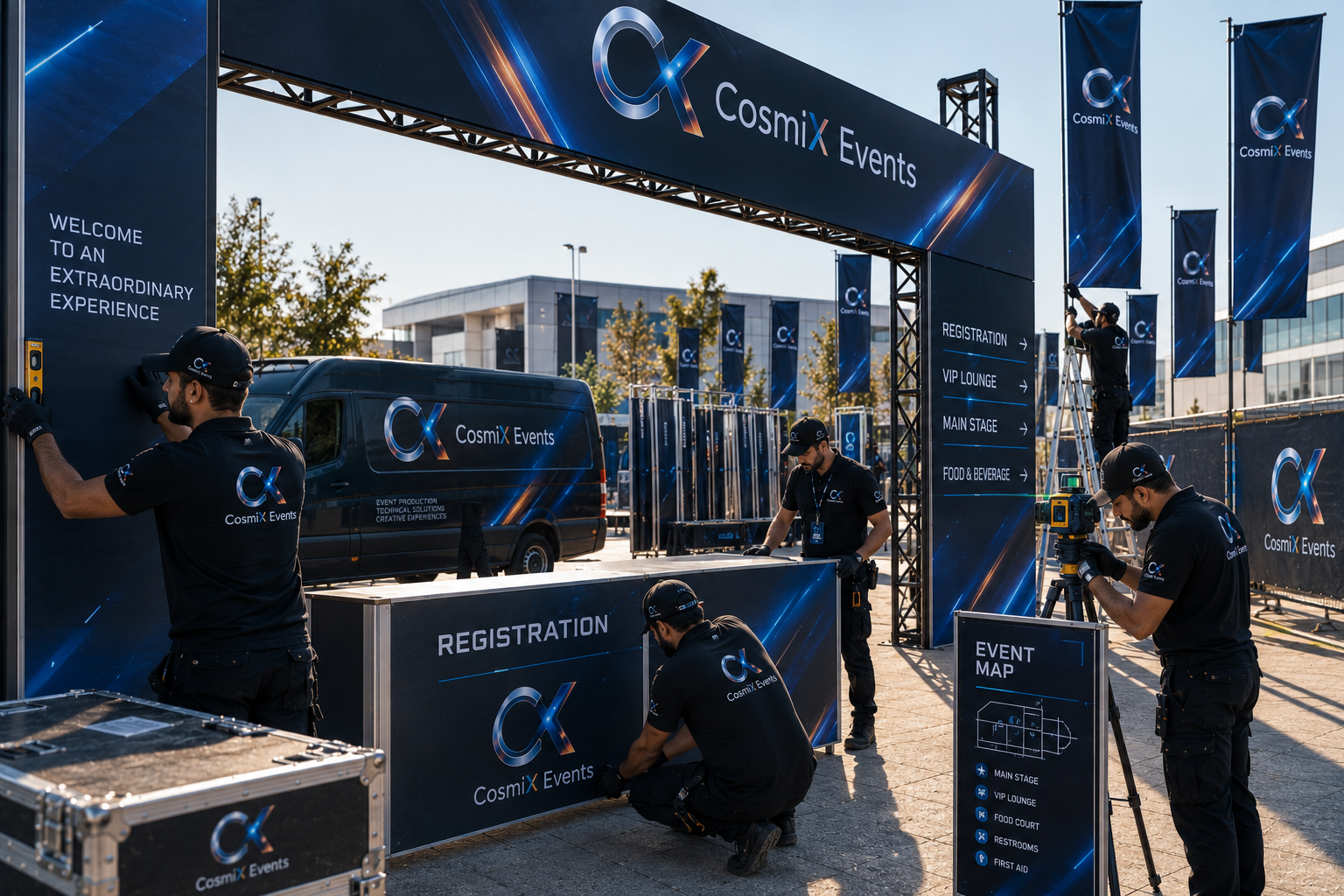 Delivery — stage 06 of the CosmiX Events process